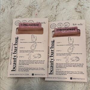 Kitsch Pink Beauty Bar Bag Duo